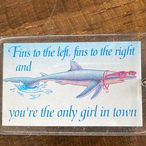 Fins to the Left - 1993 Caribbean Soul key chain
